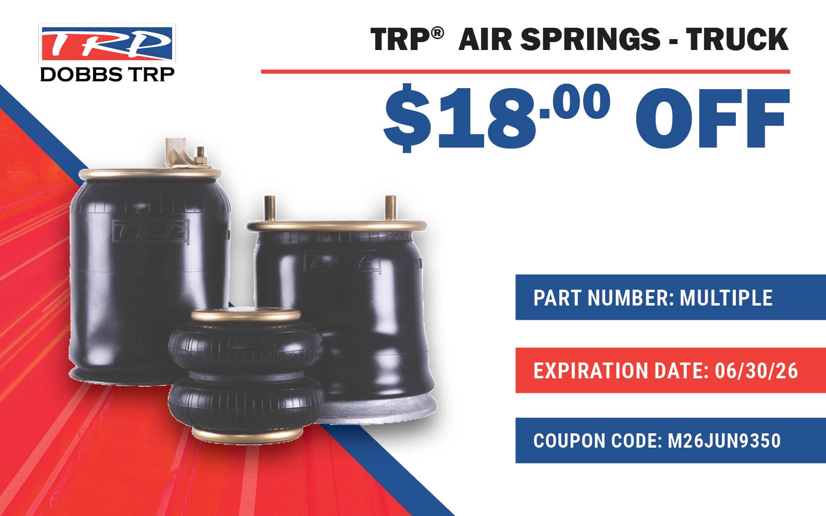 TRP Air Springs - Truck